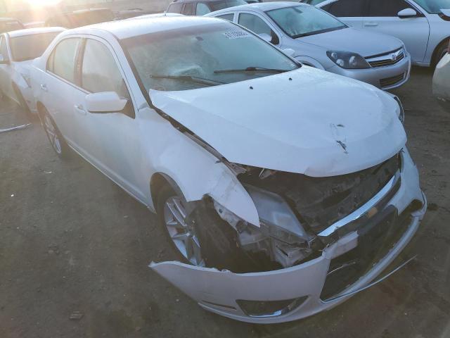 3FAHP0JG8BR202412 - 2011 FORD FUSION SEL WHITE photo 1