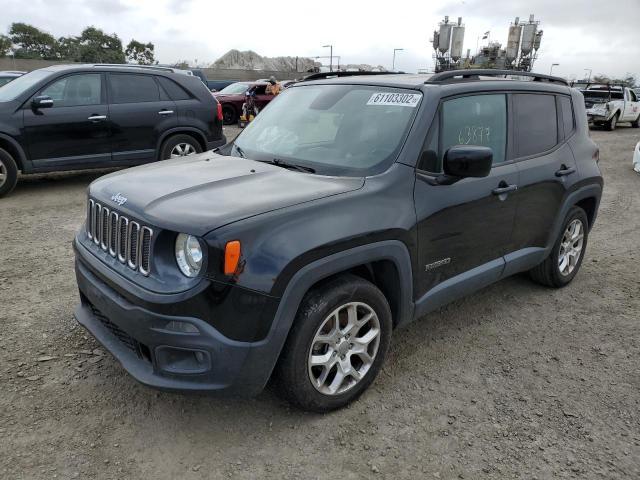 ZACCJABT3GPE35591 - 2016 JEEP RENEGADE L BLACK photo 2