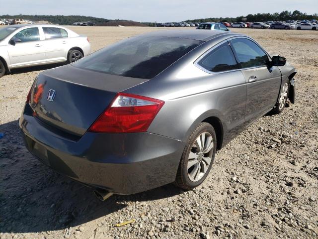 1HGCS12328A020326 - 2008 HONDA ACCORD LX- GRAY photo 4