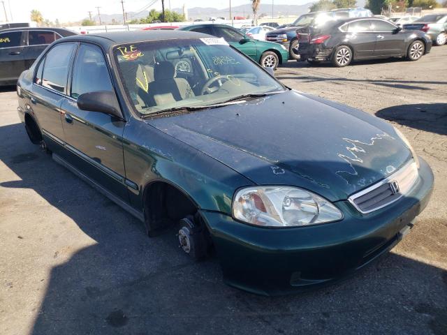 2HGEJ6610XH584168 - 1999 HONDA CIVIC BASE GREEN photo 1