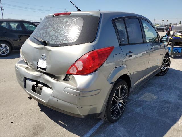 3N1BC13E47L386175 - 2007 NISSAN VERSA S SILVER photo 4