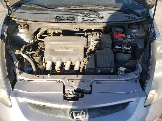 JHMGD38667S054929 - 2007 HONDA FIT S ვერცხლისფერი ფოტო 7