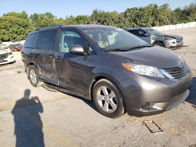 5TDKK3DC6FS652233 - 2015 TOYOTA SIENNA LE GRAY photo 1