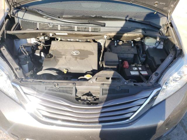 5TDKK3DC6FS652233 - 2015 TOYOTA SIENNA LE GRAY photo 7