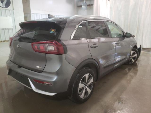 KNDCB3LC5H5080697 - 2017 KIA NIRO FE GRAY photo 4