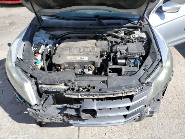 5J6TF1H39AL005563 - 2010 HONDA ACCORD CRO SILVER photo 7