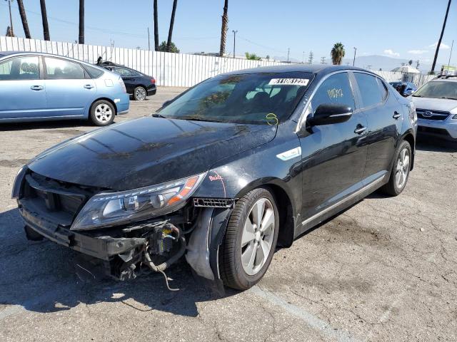 KNAGN4AD9G5099193 - 2016 KIA OPTIMA HYB BLACK photo 2