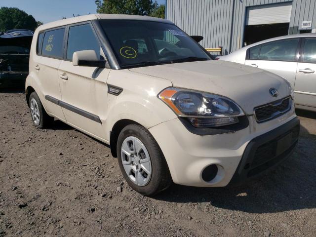 KNDJT2A53D7763192 - 2013 KIA SOUL WHITE photo 1