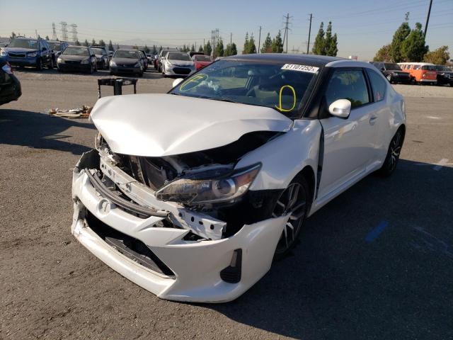 JTKJF5C71F3090848 - 2015 TOYOTA SCION TC Beyaz fotoğraf 2