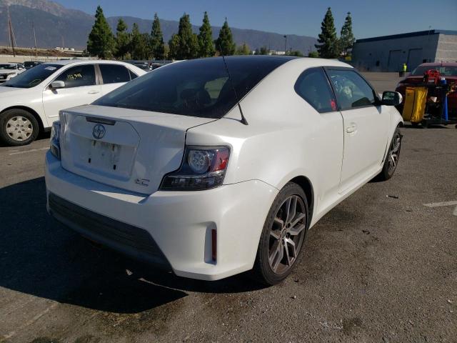 JTKJF5C71F3090848 - 2015 TOYOTA SCION TC Beyaz fotoğraf 4