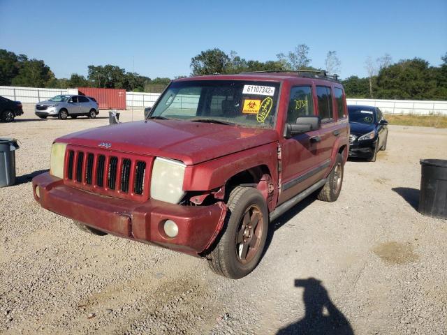 1J8HH48N56C211049 - 2006 JEEP COMMANDER 红色 照片 2