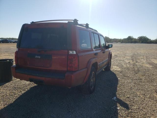 1J8HH48N56C211049 - 2006 JEEP COMMANDER 红色 照片 4