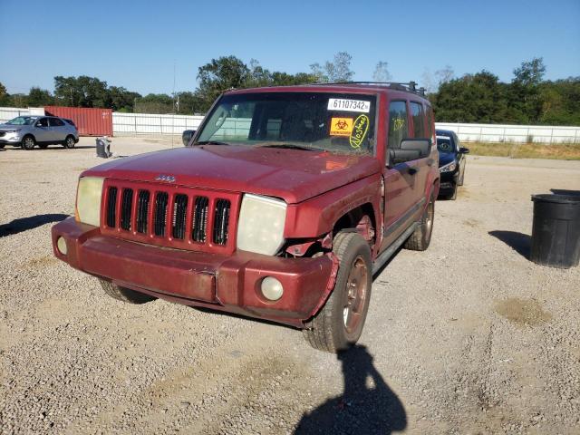 1J8HH48N56C211049 - 2006 JEEP COMMANDER 红色 照片 9