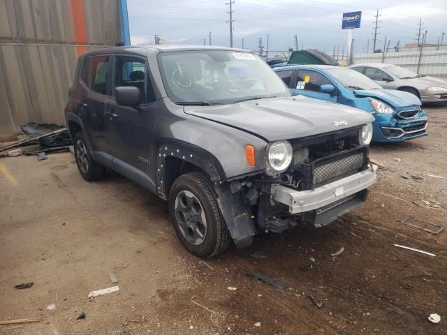 ZACCJBAT6GPD10060 - 2016 JEEP RENEGADE S გრაფიტი ფოტო 1
