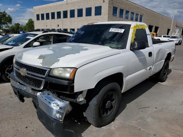 3GCEK14V86G155458 - 2006 CHEVROLET SILVRDO LS WHITE photo 2