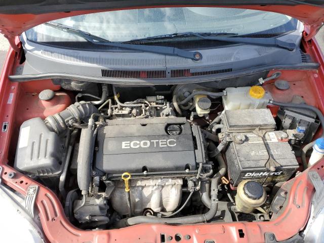 KL1TD5DE1AB086842 - 2010 CHEVROLET AVEO LS 勃艮第红 照片 7