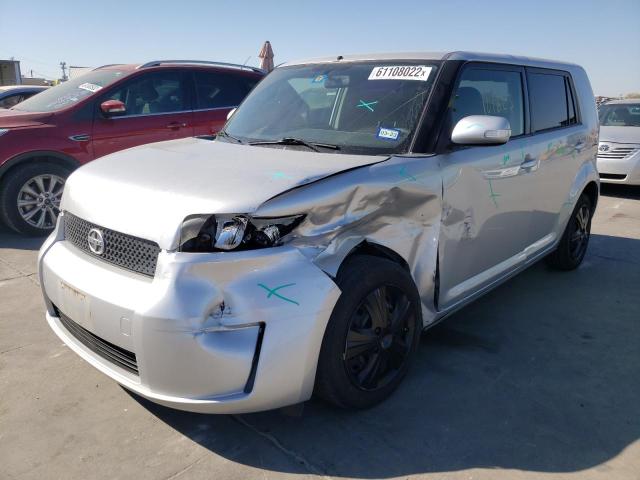 JTLKE50E791078001 - 2009 TOYOTA SCION XB SILVER photo 2