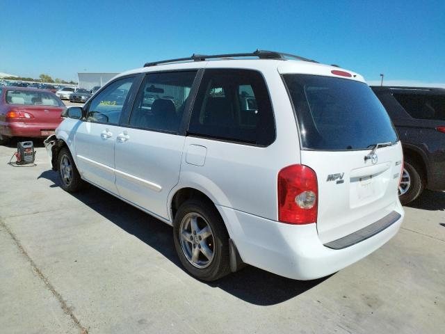 JM3LW28A630351480 - 2003 MAZDA MPV WAGON WHITE photo 3