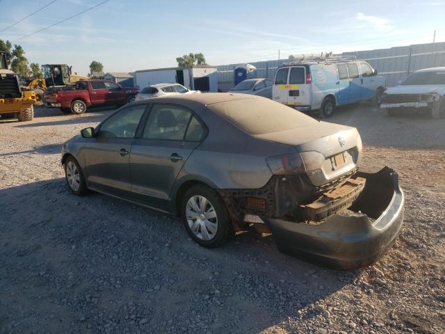 3VW1K7AJ0CM332291 - 2012 VOLKSWAGEN JETTA BASE 灰色 照片 3