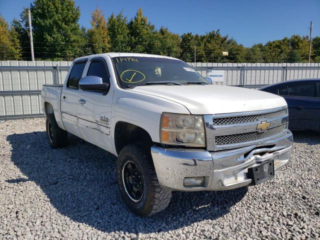 3GCPCSE09CG198376 - 2012 CHEVROLET SILVERADO WHITE photo 1