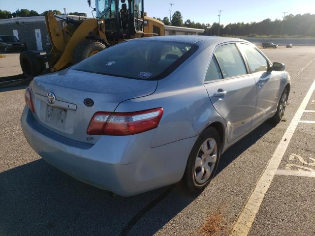 JTNBE46KX73107149 - 2007 TOYOTA CAMRY CE BLUE photo 4