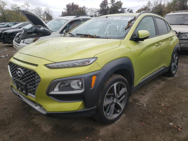 KM8K33A59LU464263 - 2020 HYUNDAI KONA LIMIT GREEN photo 2