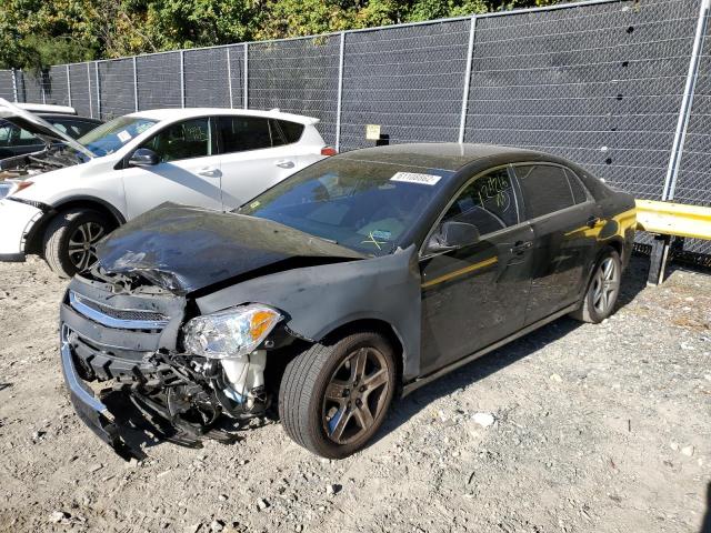 1G1ZA5EU7BF326383 - 2011 CHEVROLET MALIBU LS BLACK photo 2