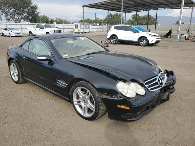 WDBSK75F66F115294 - 2006 MERCEDES-BENZ SL 500 BLACK photo 1