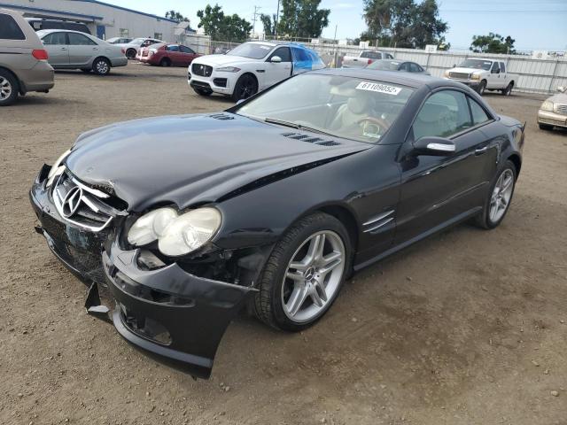 WDBSK75F66F115294 - 2006 MERCEDES-BENZ SL 500 BLACK photo 2