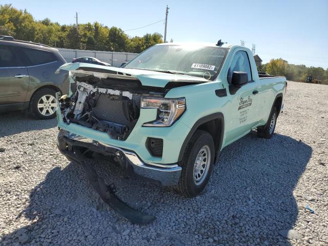 3GTN8AEK4NG100992 - 2022 GMC SIERRA LIM TURQUOISE photo 2