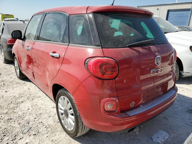 ZFBCFABH1EZ012930 - 2014 FIAT 500L EASY RED photo 3