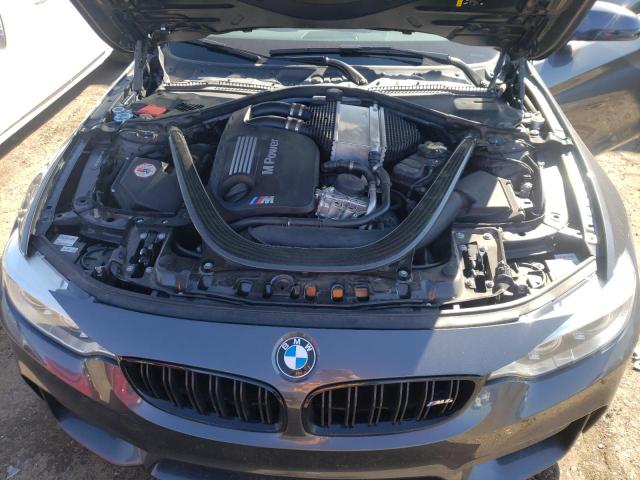 WBS3R9C57HK709452 - 2017 BMW M4 GRAY photo 7