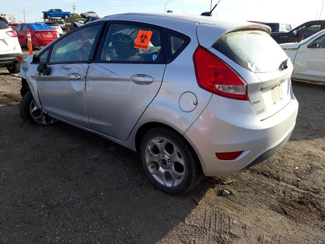 3FADP4FJ1CM140571 - 2012 FORD FIESTA SES SILVER photo 3