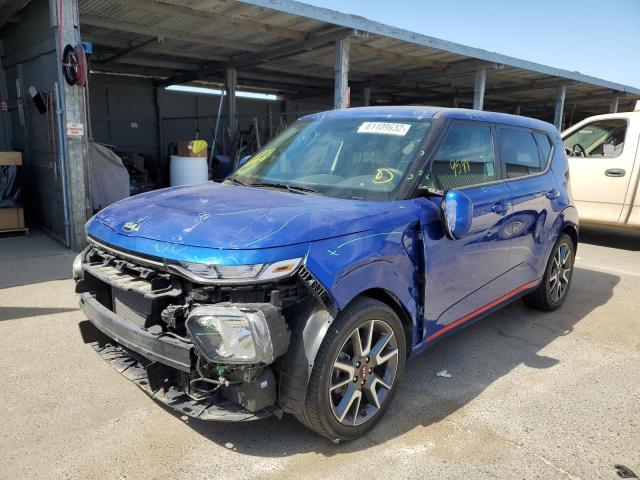 KNDJ63AU1L7099641 - 2020 KIA SOUL GT LI BLUE photo 2