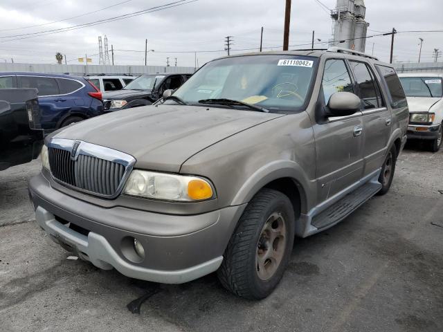 5LMEU27R41LJ21021 - 2001 LINCOLN NAVIGATOR ნაცრისფერი ფოტო 2