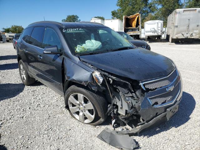 1GNKVLED2CJ324127 - 2012 CHEVROLET TRAVERSE GRAY photo 1