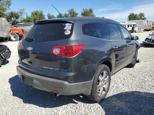 1GNKVLED2CJ324127 - 2012 CHEVROLET TRAVERSE GRAY photo 4