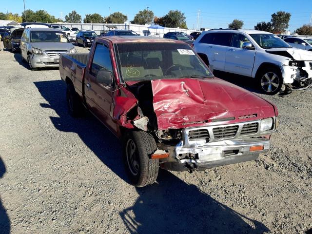 1N6SD11SXLC352070 - 1990 NISSAN D21 SHORT BURGUNDY photo 1