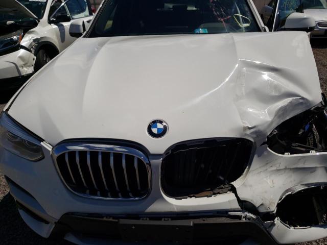 5UXTY3C02LLU71636 - 2020 BMW X3 SDRIVE3 WHITE photo 7