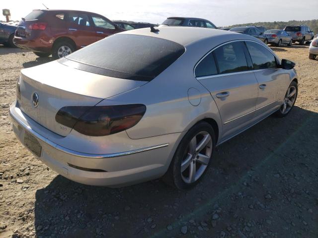 WVWHP7AN6CE507347 - 2012 VOLKSWAGEN CC LUXURY SILVER photo 4