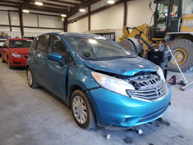 3N1CE2CP0FL408032 - 2015 NISSAN VERSA NOTE TEAL photo 1