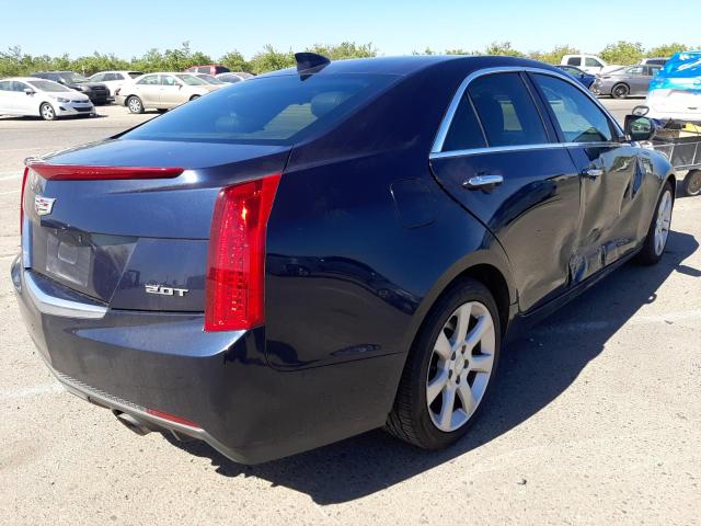 1G6AA5RX5F0110388 - 2015 CADILLAC ATS BLUE photo 4