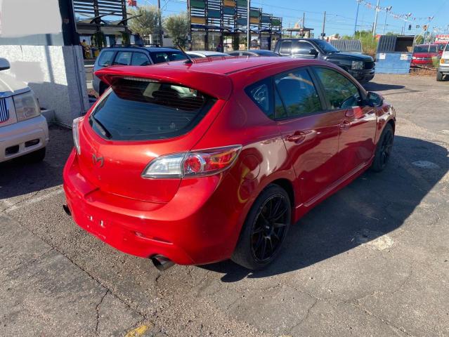 JM1BL1H32A1248296 - 2010 MAZDA SPEED 3 红色 照片 4