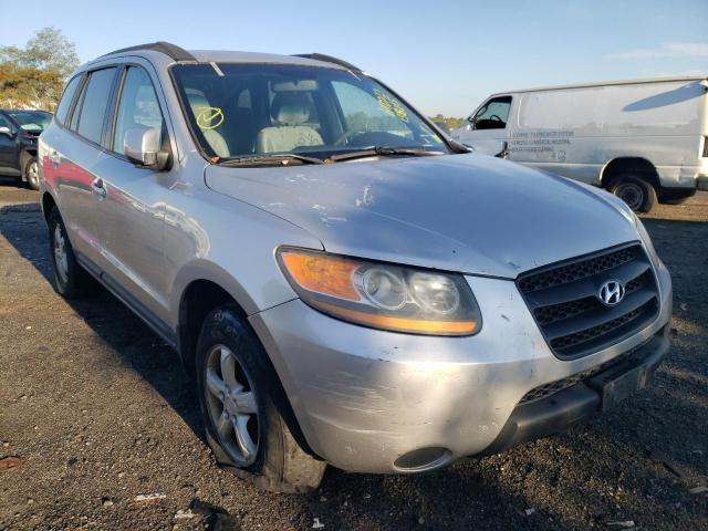 5NMSG13D88H138115 - 2008 HYUNDAI SANTA FE SILVER photo 1