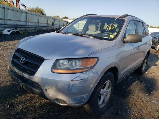 5NMSG13D88H138115 - 2008 HYUNDAI SANTA FE SILVER photo 2