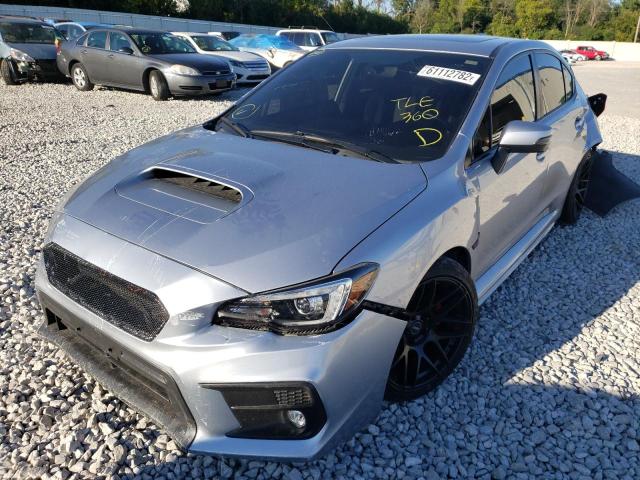 JF1VA1H66J9812603 - 2018 SUBARU WRX LIMITE SILVER photo 2