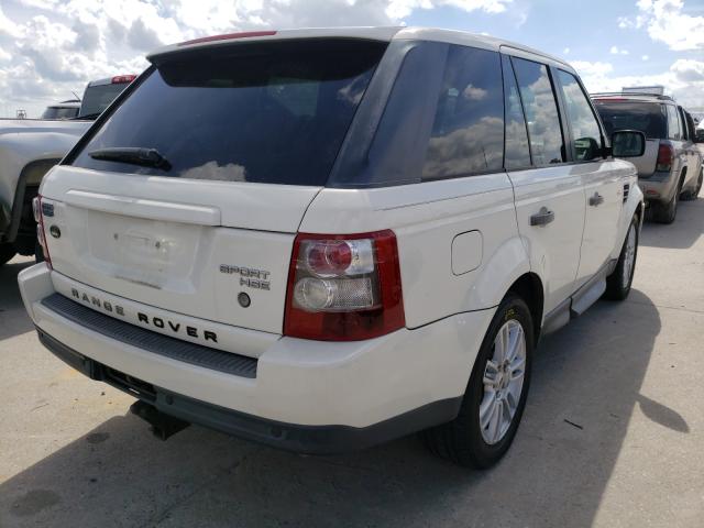 SALSK25409A196306 - 2009 LAND ROVER RANGE ROVE WHITE photo 4