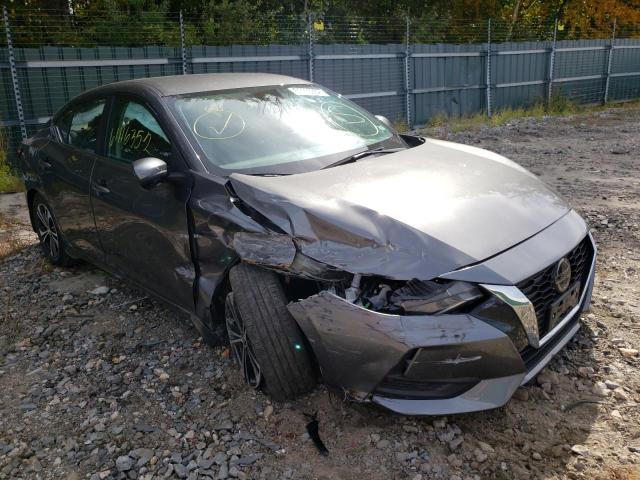 3N1AB8CV6MY289923 - 2021 NISSAN SENTRA SV GRAY photo 1