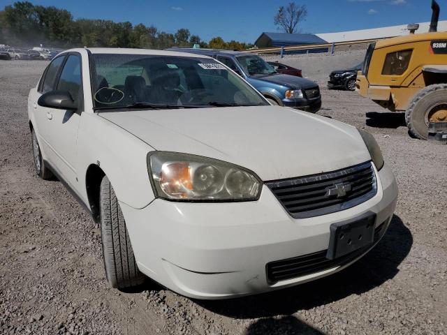 1G1ZS58N07F292408 - 2007 CHEVROLET MALIBU LS WHITE photo 1