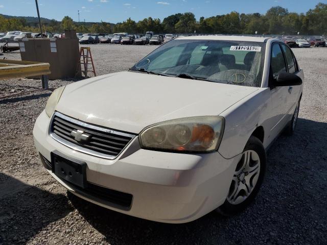 1G1ZS58N07F292408 - 2007 CHEVROLET MALIBU LS WHITE photo 2